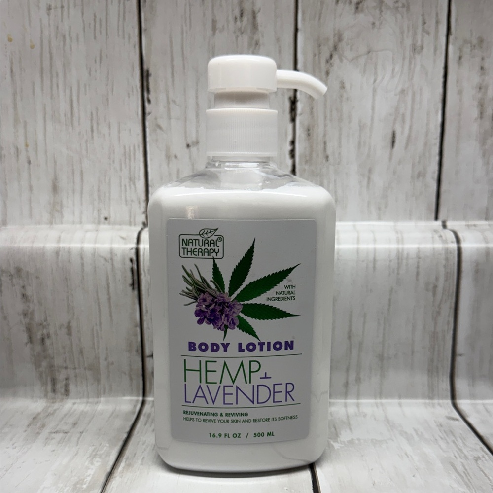 Hemp Lavender Body Lotion - White